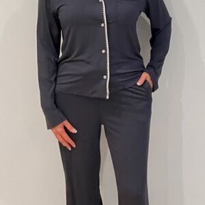 Thread & Supply Navy Pajama Set